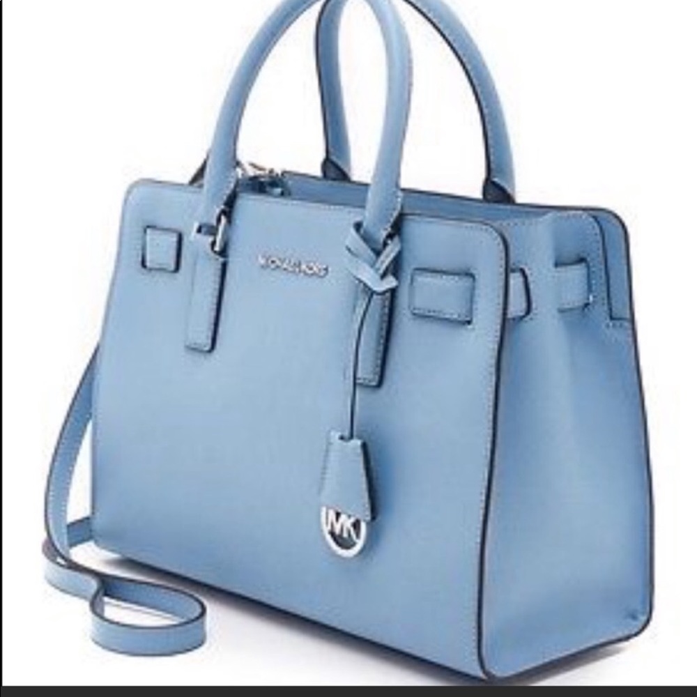 Michael Kors Sky blue Satchel